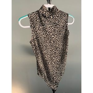 Leopard bodysuit